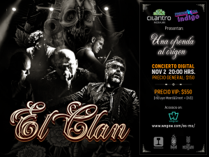 El Clan ofrecerá «Una Ofrenda al Origen» en concierto online