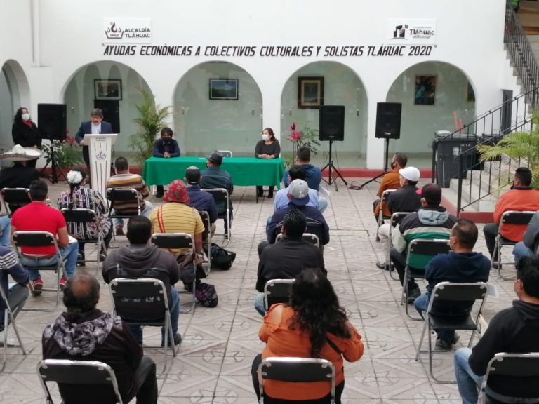 La alcaldía Tláhuac apoya económicamente a la comunidad artística
