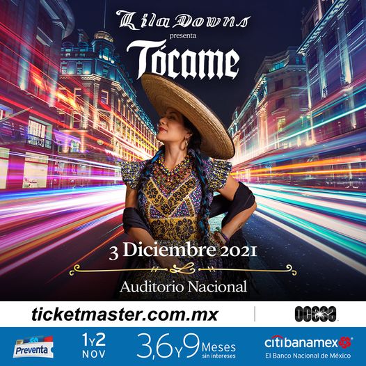 Lila Downs y su folclor mexicano vuelven a los escenarios de la CDMX con su show Tócame