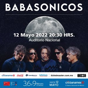 Babasónicos se alista para un concierto inolvidable en el Auditorio Nacional