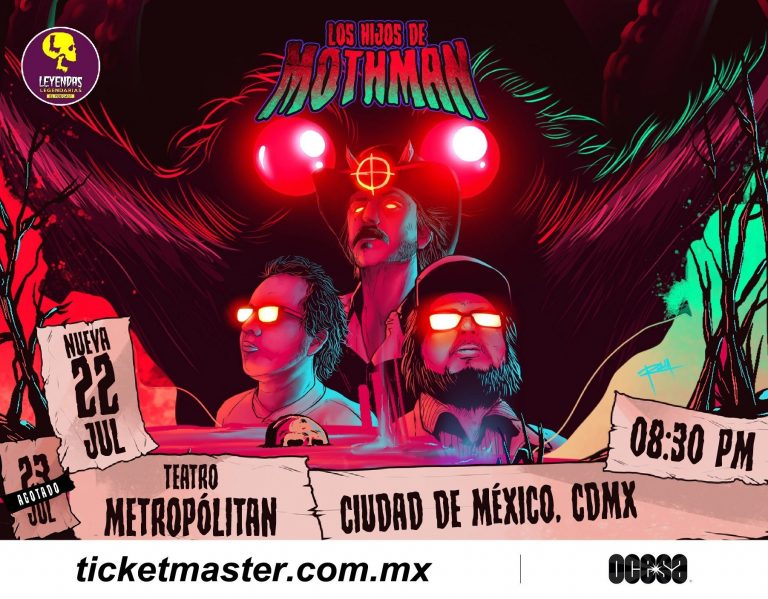 LEYENDAS LEGENDARIAS Debido a la alta demanda de boletos, Los Hijos de Mothman anuncian una segunda fecha en la Ciudad de México