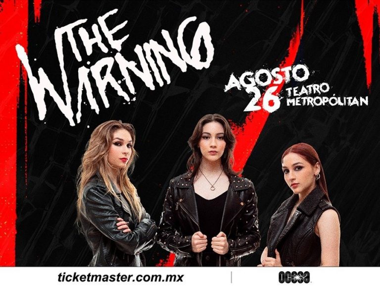 THE WARNING MAYDAY TOUR 2022 estará presente en la Ciudad de México