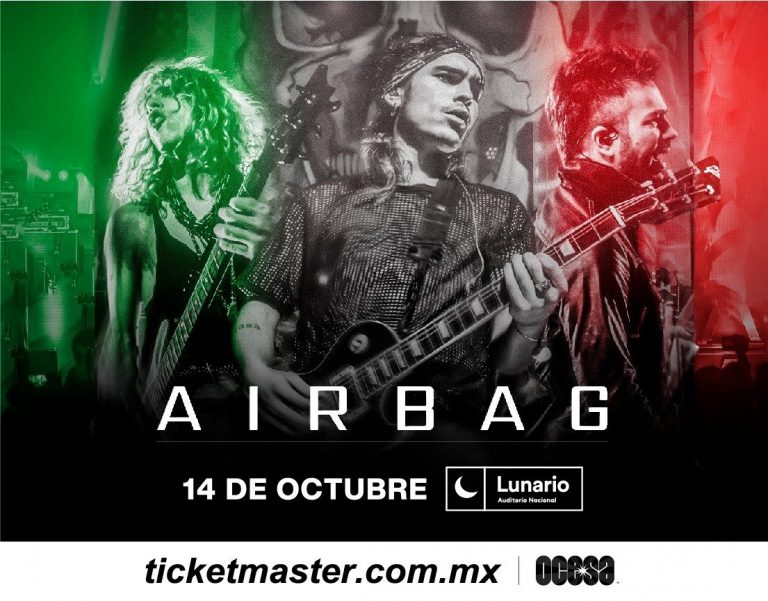 AIRBAG ¡La rompen en Pulso GNP y anuncian concierto en solitario en la Ciudad de México!