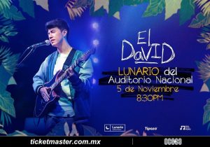 EL DAVID ¡Se presenta por primera vez en Ciudad de México con un show muy especial!