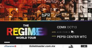 DPR: REGIME TOUR ¡Debido a la alta demanda de los boletos, DPR anuncia cambio de recinto para su show en la Ciudad de México!