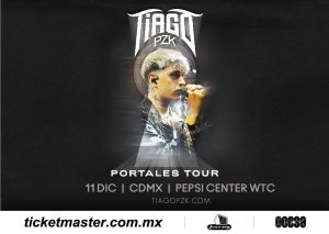 TIAGO PZK Después de un rotundo éxito en la CDMX, el argentino anuncia más fechas en el interior de nuestro país como parte de su Portales Tour