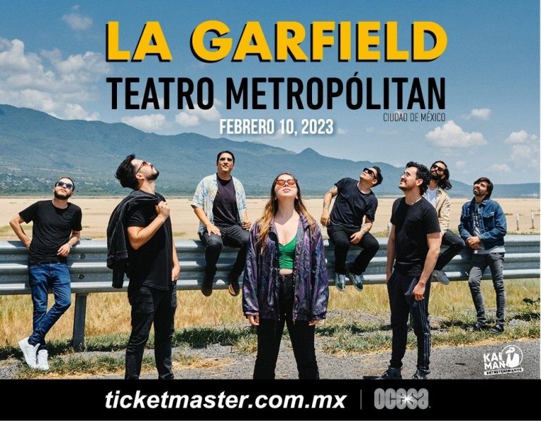 LA GARFIELD Ya los extrañábamos y por eso, tendrán un concierto con nueva música en la Ciudad de México