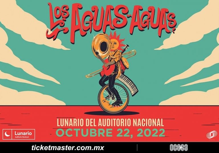LOS AGUAS AGUAS ¡Prenderán a la Ciudad de México con su orquesta tropical por primera vez en el Lunario!