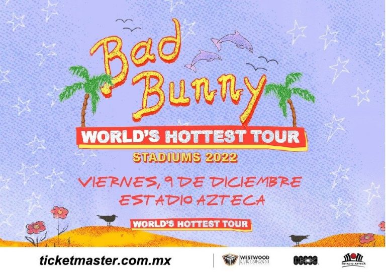 BAD BUNNY ANUNCIA SU PRIMERA GIRA DE ESTADIOS POR ESTADOS UNIDOS Y LATINOAMÉRICA “BAD BUNNY: WORLD’S HOTTEST TOUR”