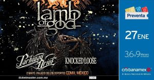 Lamb Of God, Parkway Drive & Knocked Loose