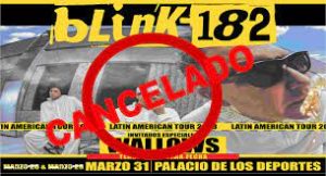 Blink-182 cancela sus conciertos en México