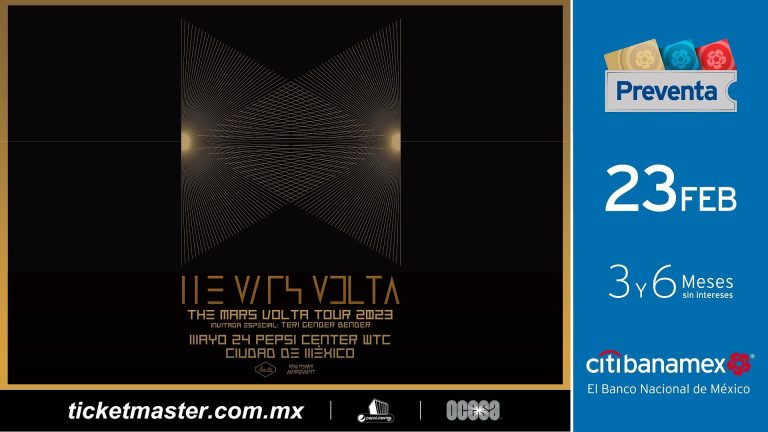 THE MARS VOLTA está listo para pisar suelo mexicano con nueva música