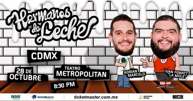 Adrián Marcelo y «La Mole» presentarán su popular show en el Teatro Metropólitan