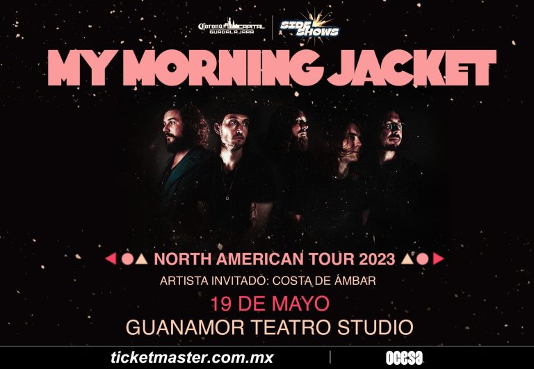 MY MORNING JACKET Corona Capital Guadalajara Sideshow ¡Complacerán a sus fans con concierto en solitario!