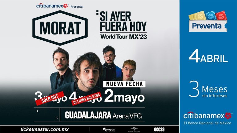 Morat abre tercera fecha para Guadalajara