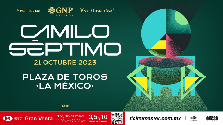 Camilo Séptimo dará un concierto memorable en «La México»