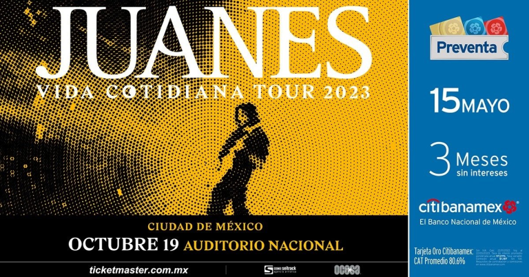​Juanes anuncia su regreso a México con nueva gira