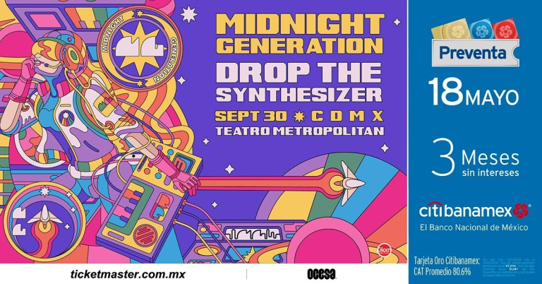 Midnight Generation se presentará en Teatro Metropólitan