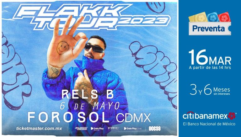 Rels B regresa a México para dar uno de los shows más grandes de su carrera