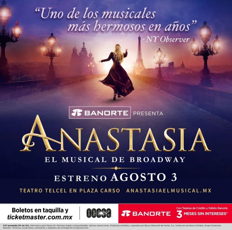 Todo lo que debes saber acerca de Anastasia el musical