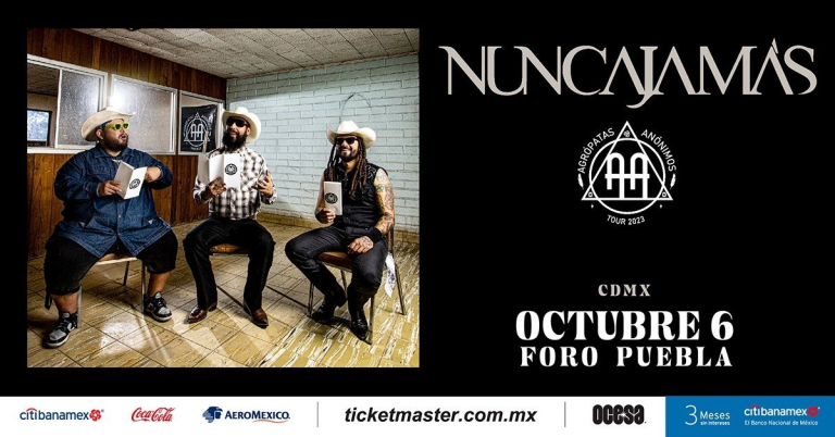 ¡El rock agropecuario de Nunca Jamás regresa a la CDMX con la gira Agrópatas Anónimos!