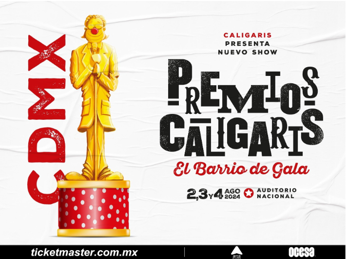 Los Caligaris presentarán su nuevo show, «Premios Caligaris», El Barrio de Gala, en la CDMX