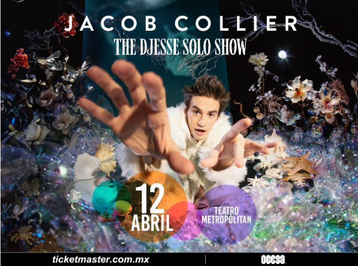 ¡El aclamado músico Jacob Collier finalmente pisará suelo mexicano!