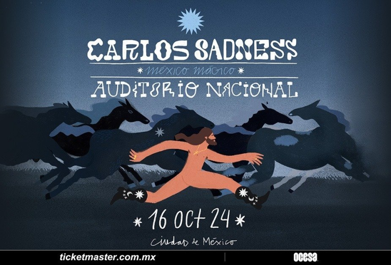 ¡Carlos Sadness por primera vez en el Auditorio Nacional!