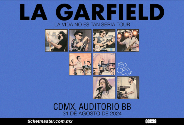 El ritmo musical de La Garfield regresará a la CDMX