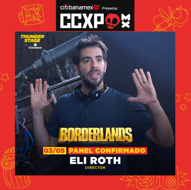 Eli Roth estará en CCXP México