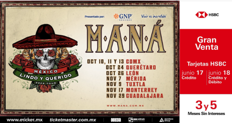 Maná regresa a México con su exitosa gira