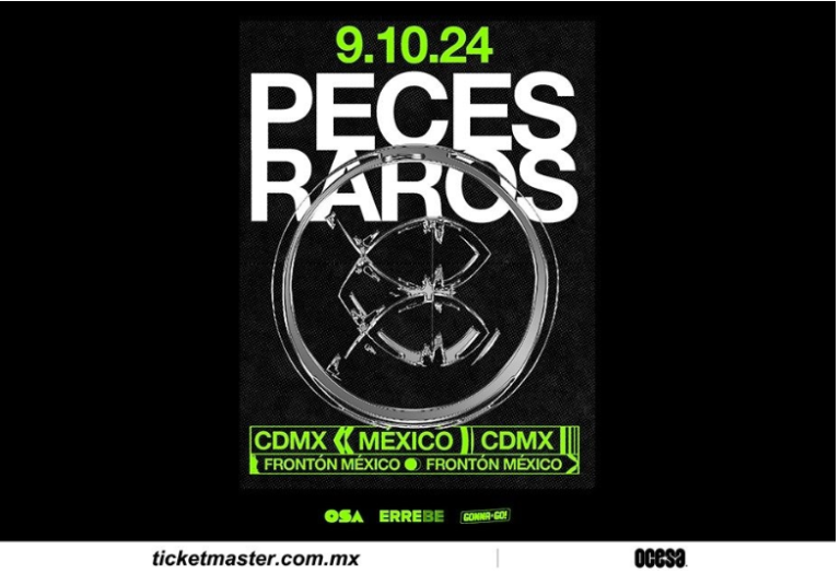 El electro rock argentino de Peces Raros llega a la capital mexicana