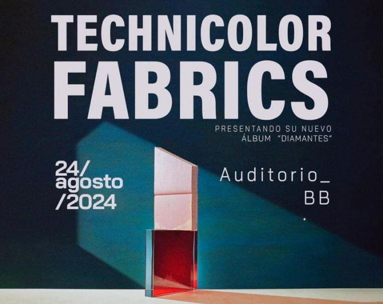 Technicolor Fabrics vuelve a la CDMX: Concierto en el Auditorio BB el 24 de agosto