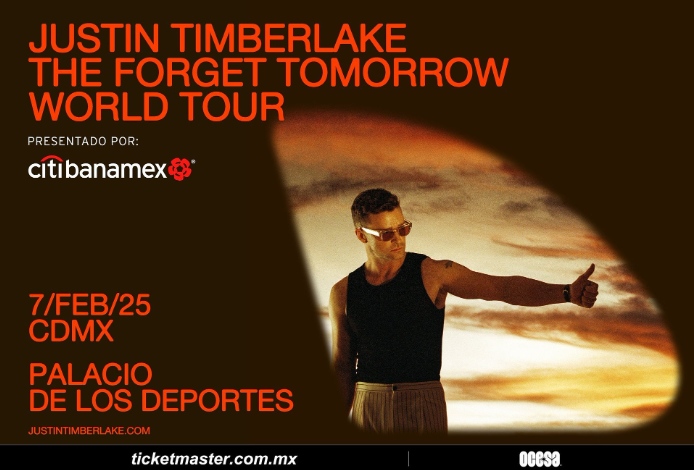 Justin Timberlake regresa a la escena global con The Forget Tomorrow World Tour