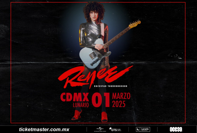 Renee, lista para conquistar la CDMX con lo mejor de su rock pop