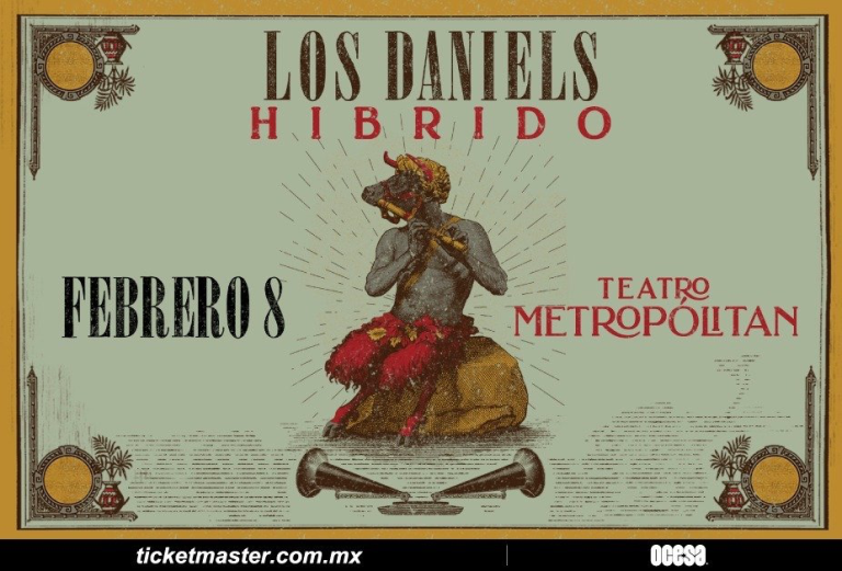 ​Los Daniels regresan al Teatro Metropólitan para una noche de buen rock