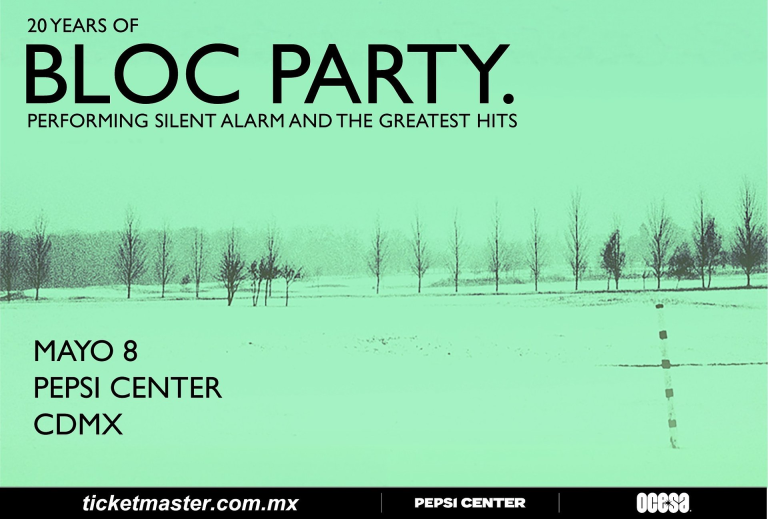 Bloc Party celebrará 20 años de su álbum Silent Alarm con un show épico en la CDMX