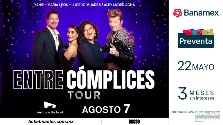 Entre Cómplices Tour, la nueva generación del pop mexicano conquistará el Auditorio Nacional