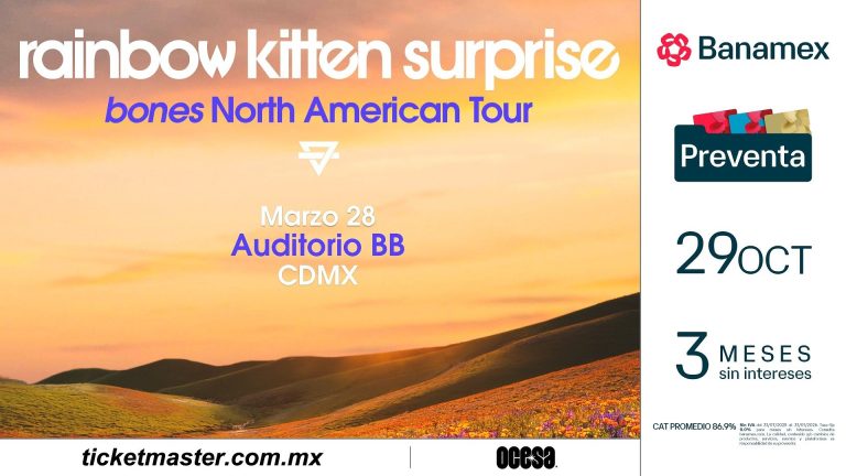 Rainbow Kitten Surprise llega a México con ‘bones North American Tour’