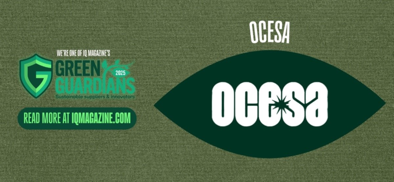 OCESA es reconocida por IQ Magazine como uno de los Green Guardians de la industria, por su liderazgo en sostenibilidad
