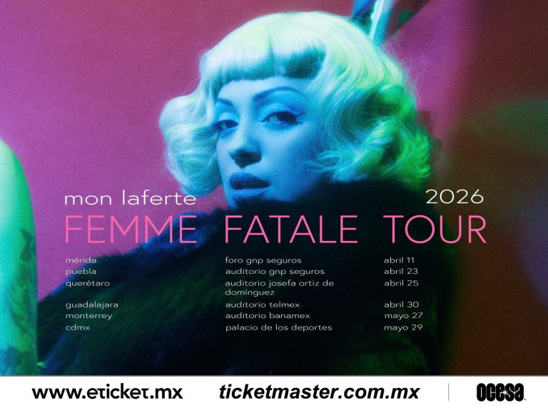 ¡Mon Laferte anuncia su gira Femme Fatale en México! ​