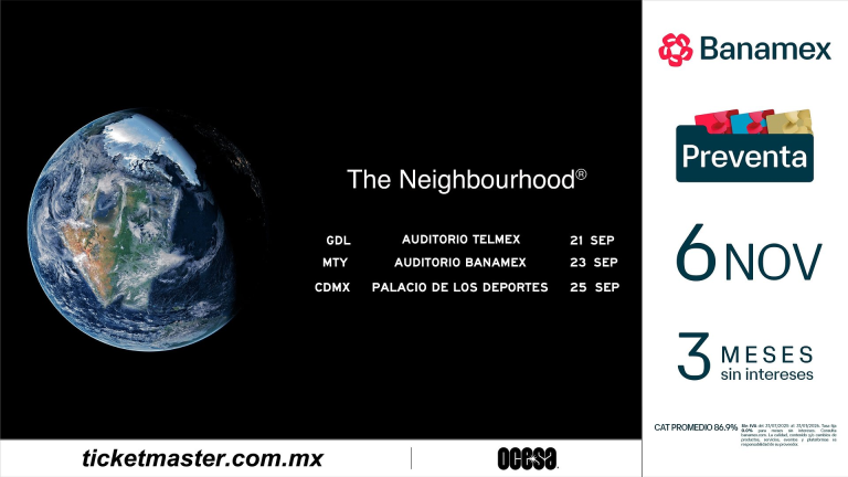 THE NEIGHBOURHOOD ANUNCIA GIRA GLOBAL