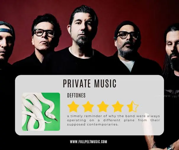 Deftones: pesados, atmosféricos y listos para sacudir el domingo 🔥