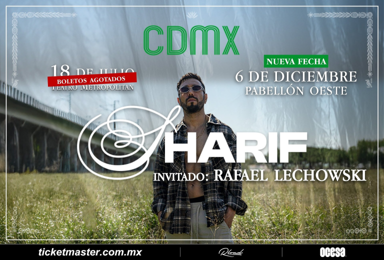 ¡México pide más verso! Sharif anuncia nueva fecha tras sold out