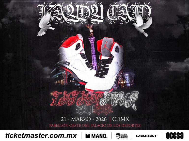Kaydy Cain ¡La leyenda! Uno de los artistas más importantes del trap en España se presentará en la CDMX