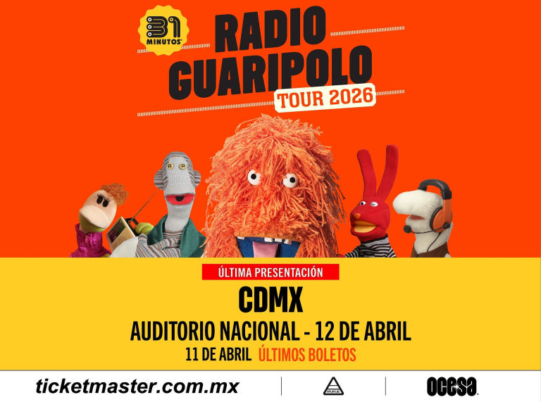 ¿ALÓÓÓ?: RADIO GUARIPOLO II ANUNCIA SU ÚLTIMA FECHA EN EL MÁXIMO ESCENARIO DE REFORMA