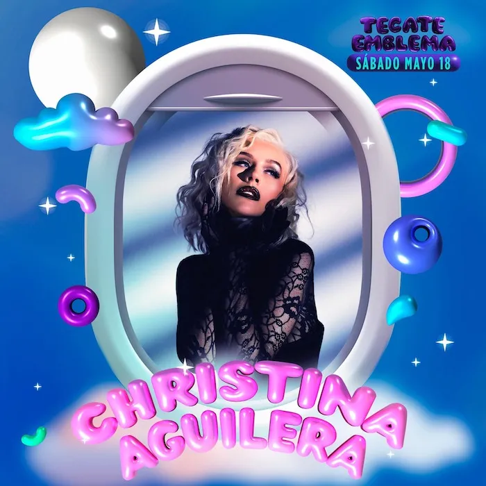 Christina Aguilera, está lista para deslumbrar en Tecate Emblema