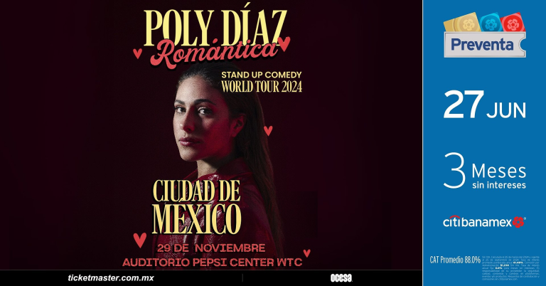 Poly Díaz: Una noche de comedia en el Pepsi Center WTC