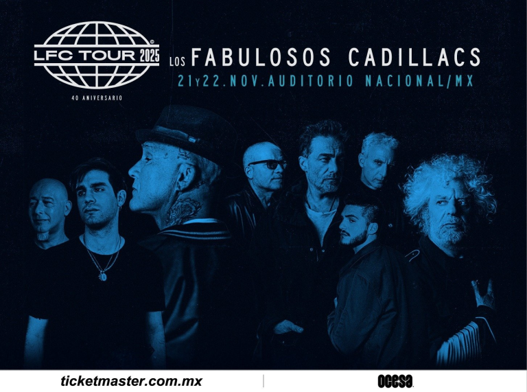 ¡Los Fabulosos Cadillacs celebrarán 40 años de historia con sus fans mexicanos!