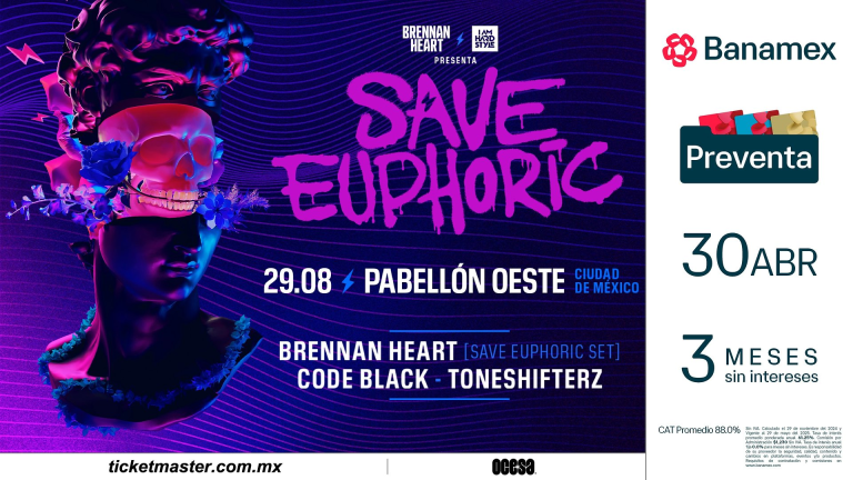 ¡I AM HARDSTYLE y Brennan Heart harán temblar la CDMX con su poderoso sonido!